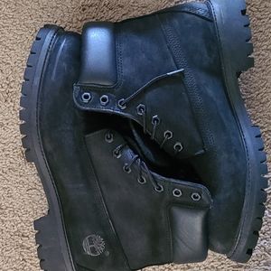 Blaxk Timberland Men Boots